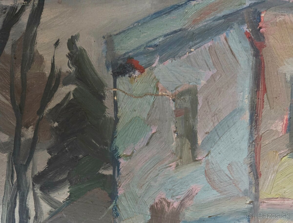 Obraz Juraj Škatulár-Opustené dvorce - 2