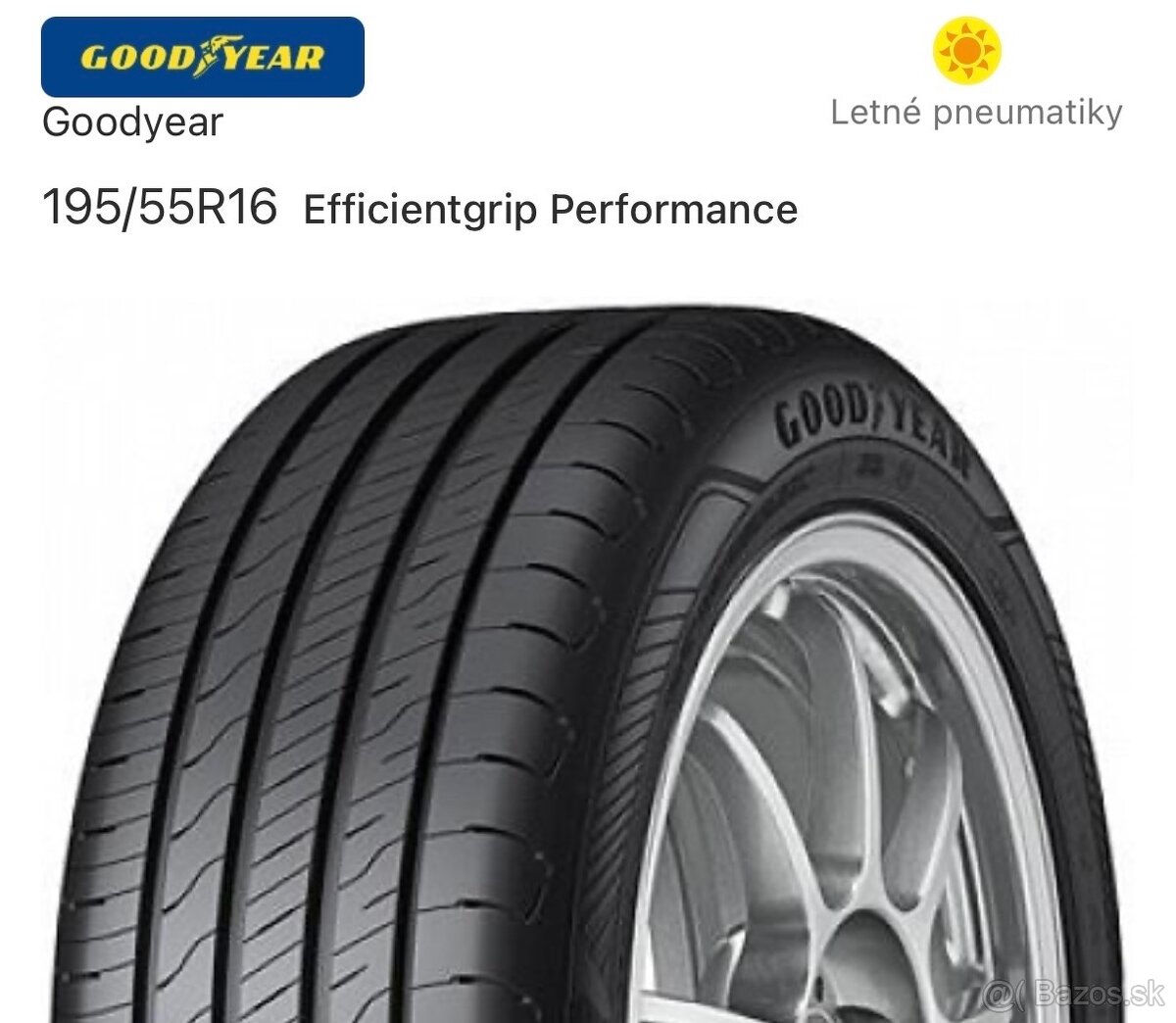 Letné pneumatiky 195/55 R16 91V - 2