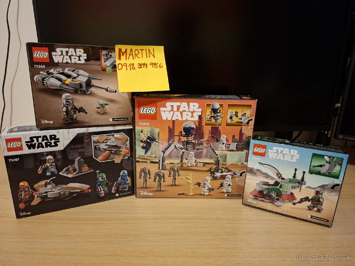 NOVÉ LEGO Starwars - 2