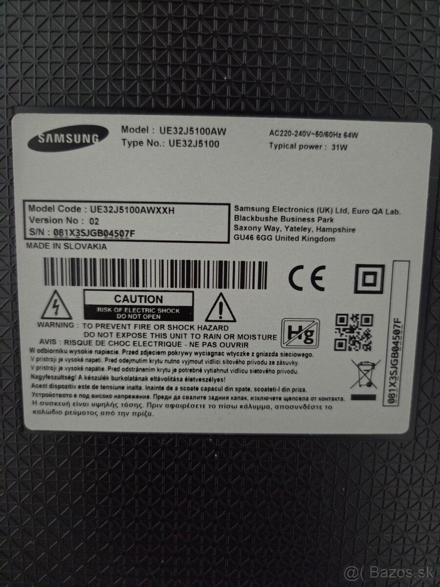 Samsung televízor - 2