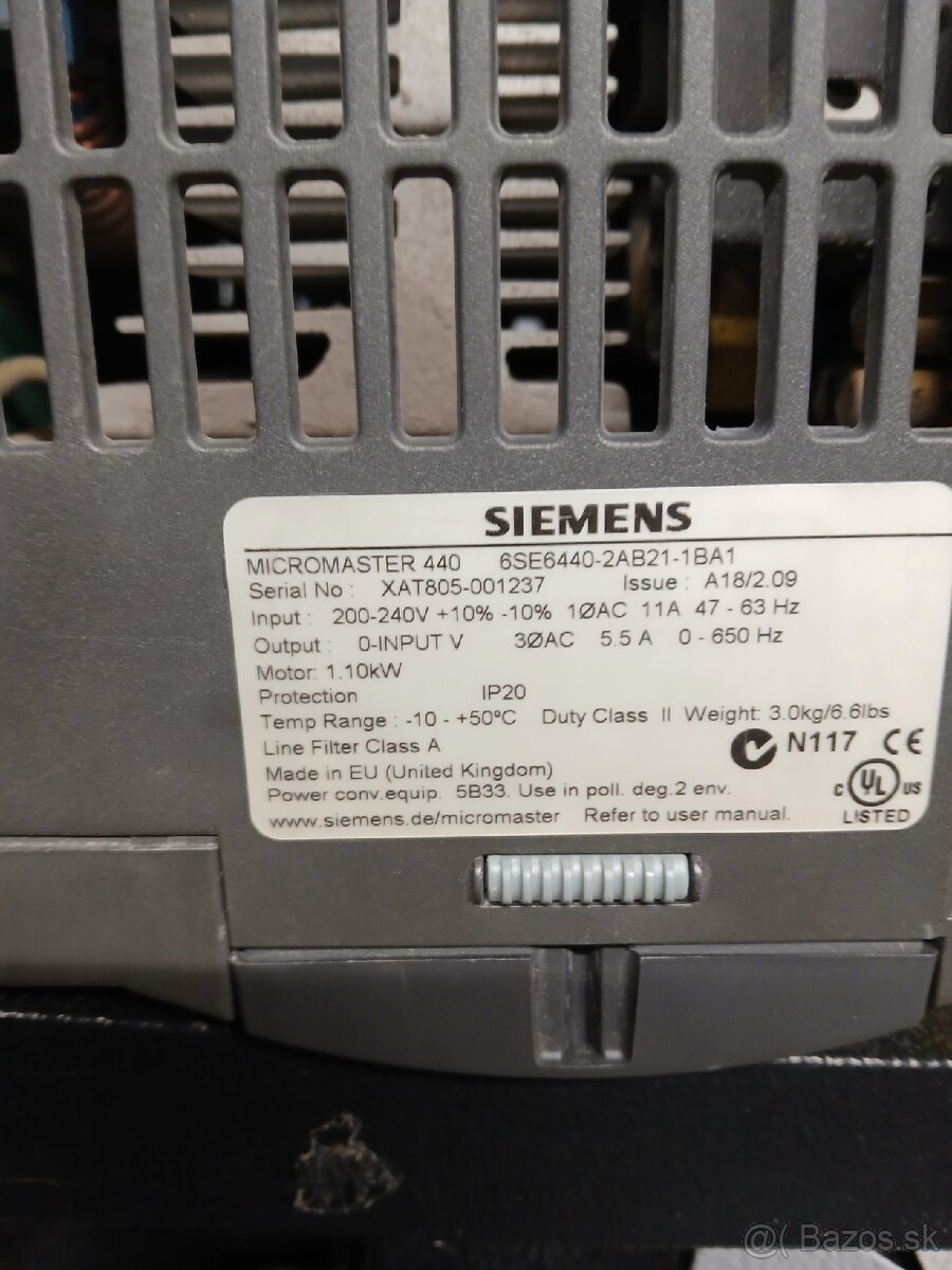 Frekvenčný menič Siemens 440 - 2