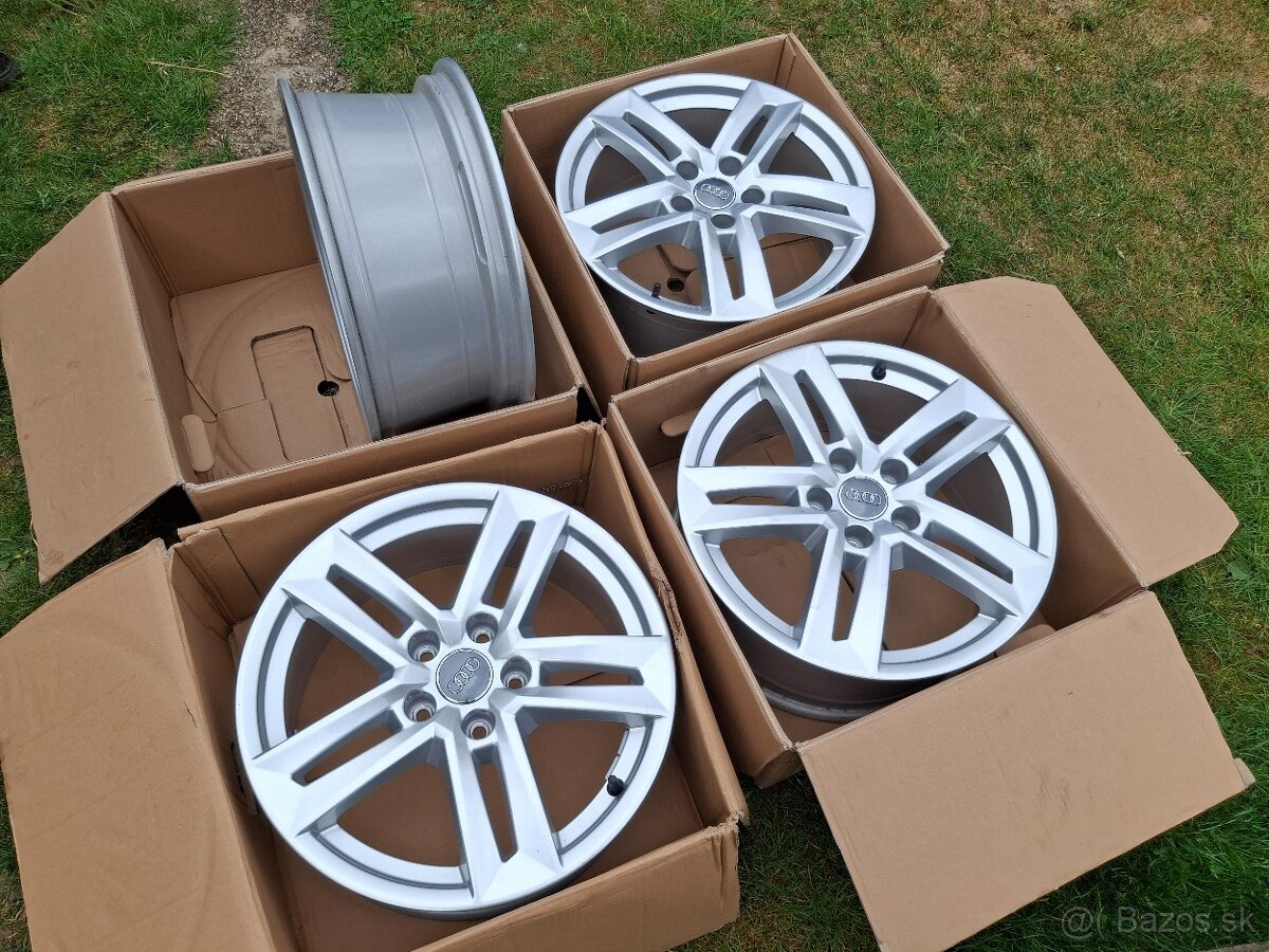 samotné 17" ALU 5x112 AUDI - 2