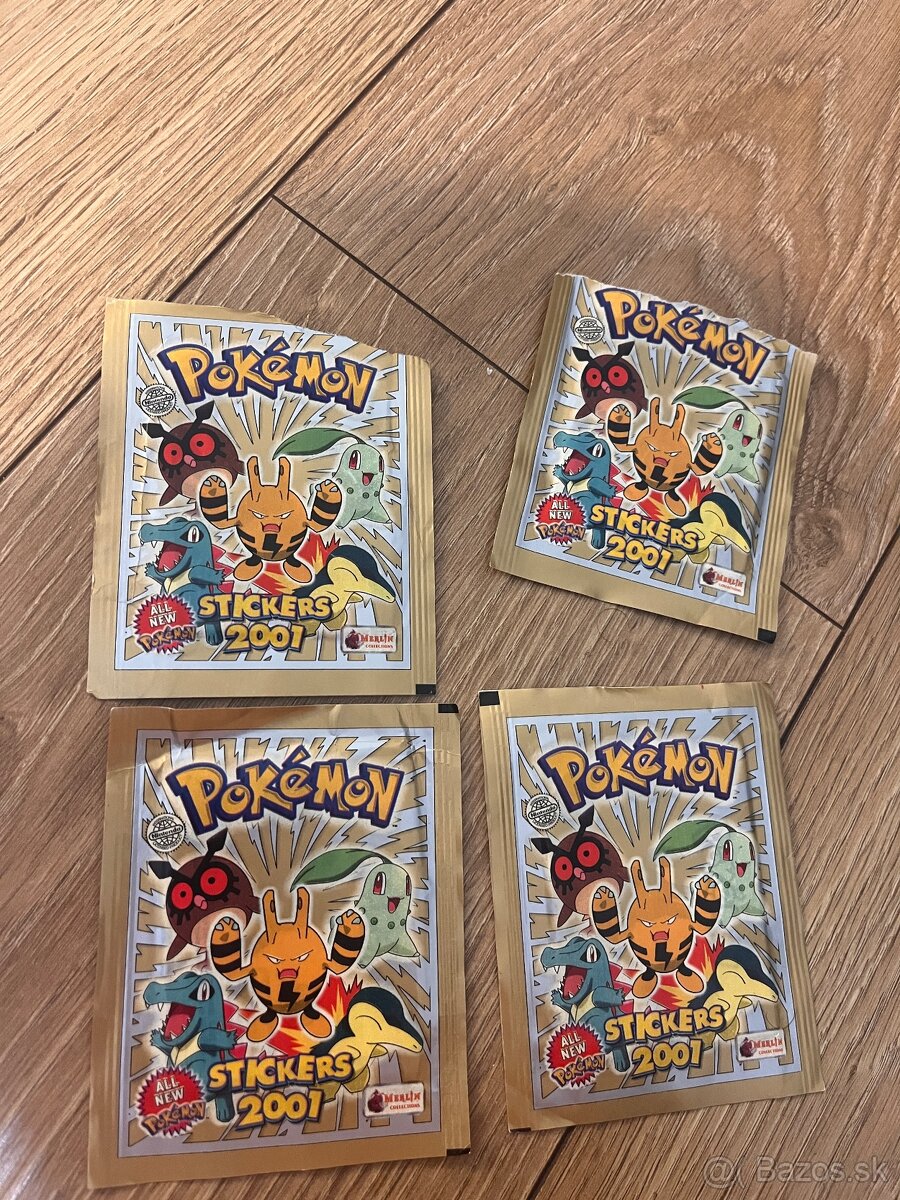 Pokémon nálepky, samolepky - 2
