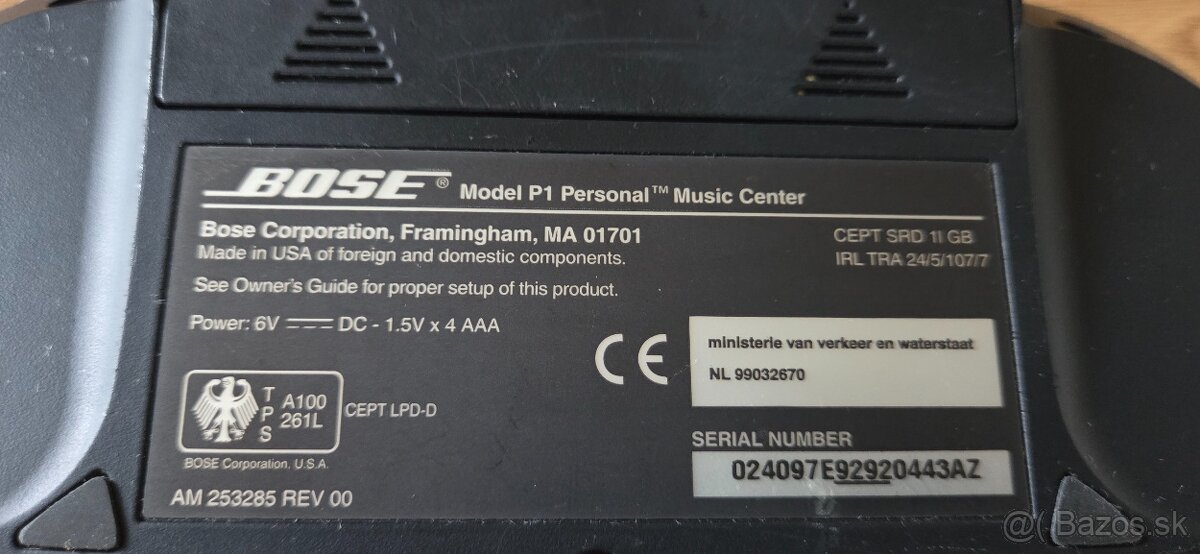 Bose diaľkove ovladanie - 2