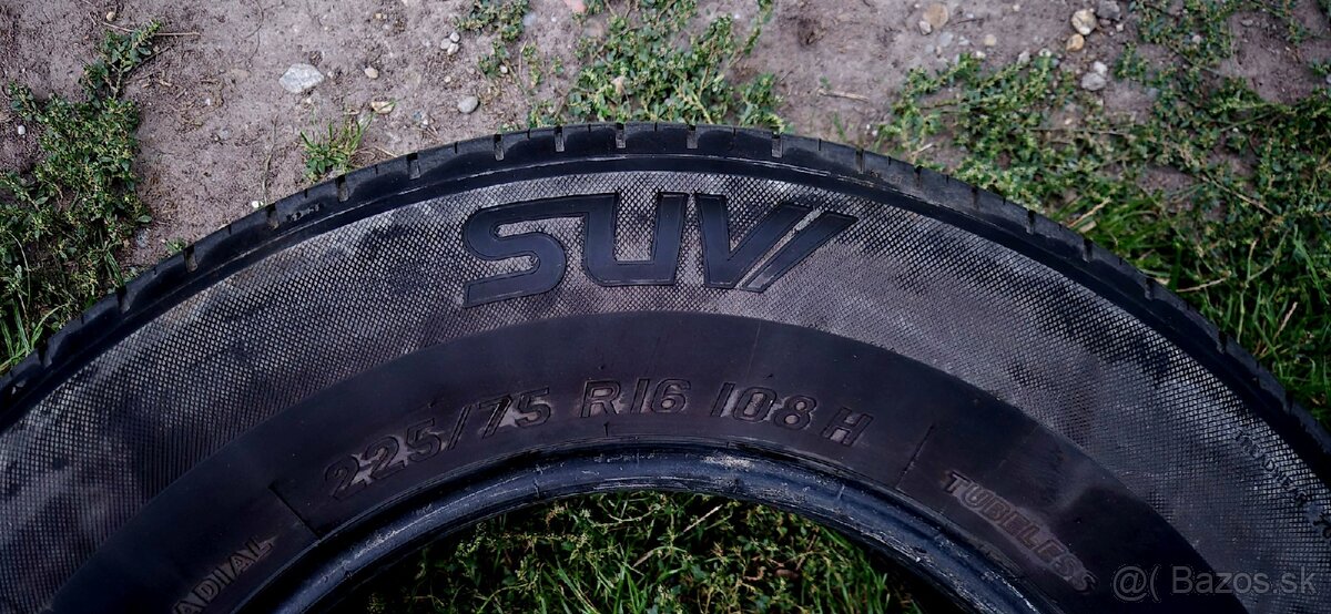 Letné pneumatiky 225/75 R16 - 2