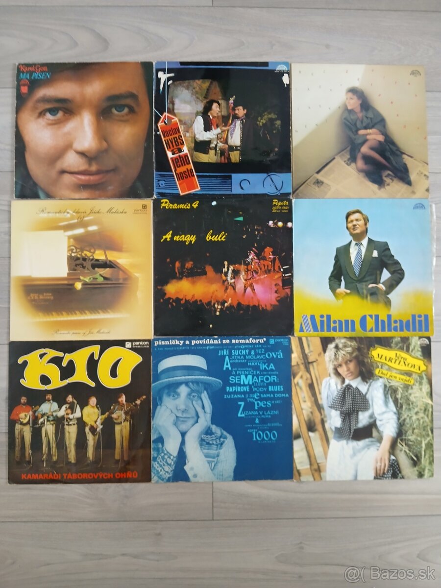 Gramoplatne (29 kusov) - 2