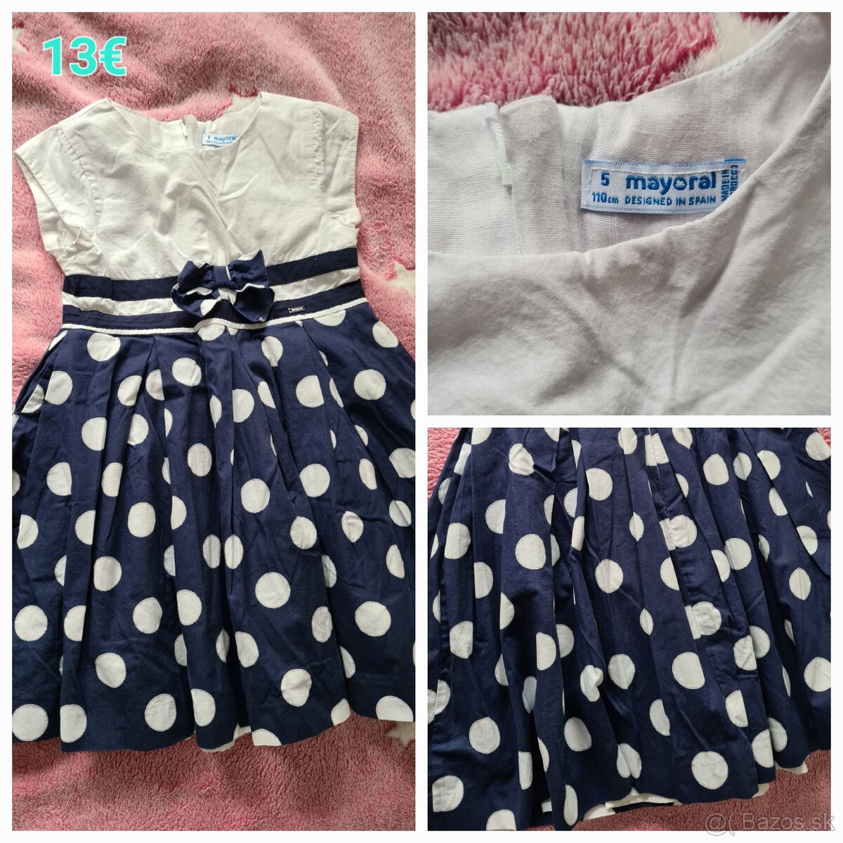 3x dievčenské šaty Mayoral, veľ. 104/110/116 - 2