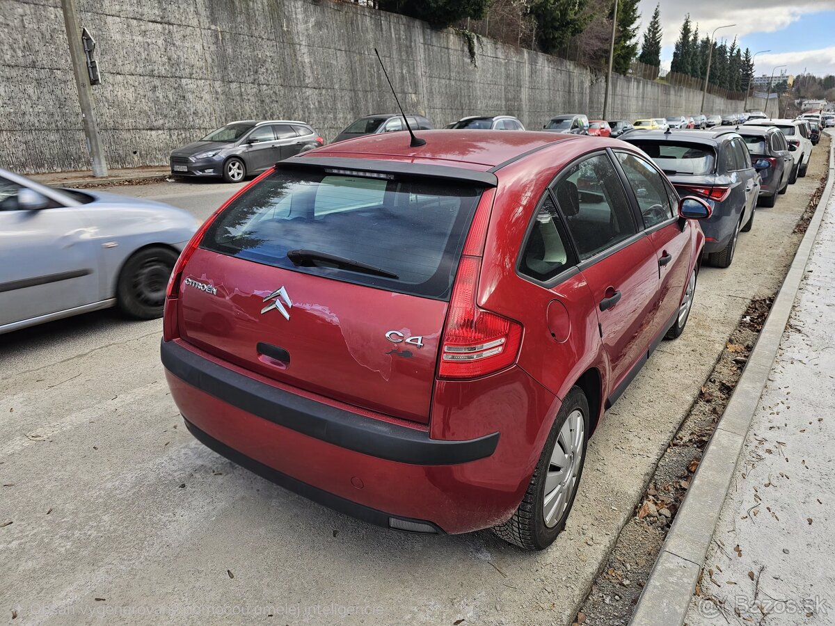 Predám Citroen C4, r.v. 2008 80 kW, benzín. - 2