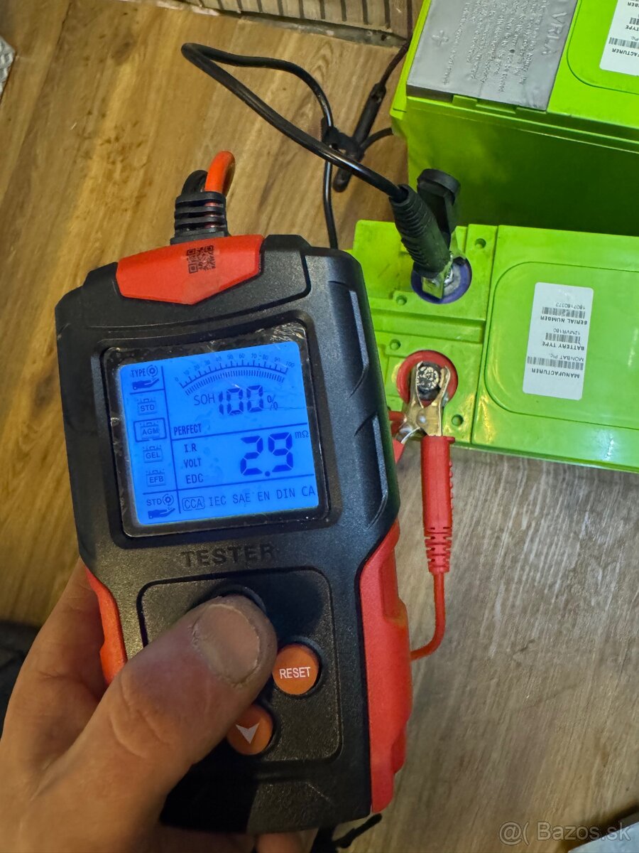 Predám AGM MONBAT100% 12MWR180 – 180Ah, 12V - 2