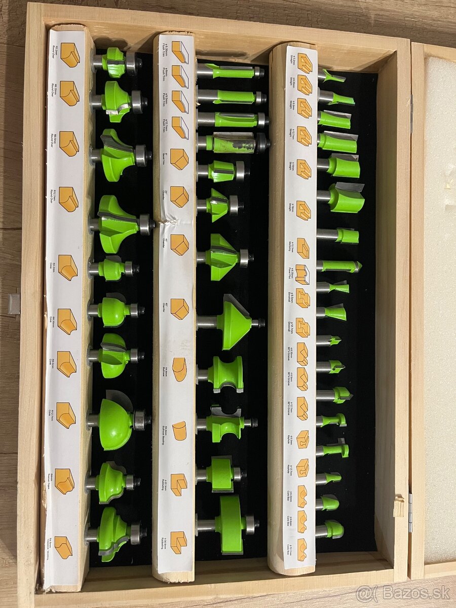 Sada fréz do dreva - 2