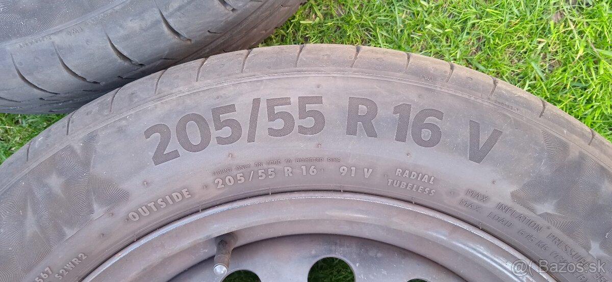 Plechové disky s pneumatikami - 2