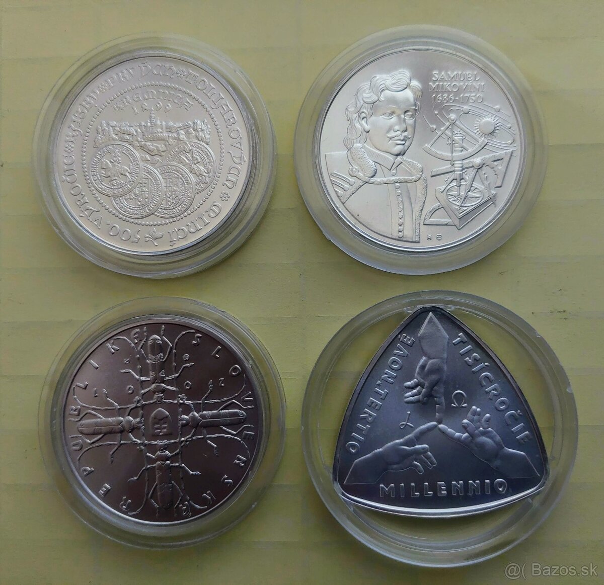 Predám strieborné mince 500 Sk - 2