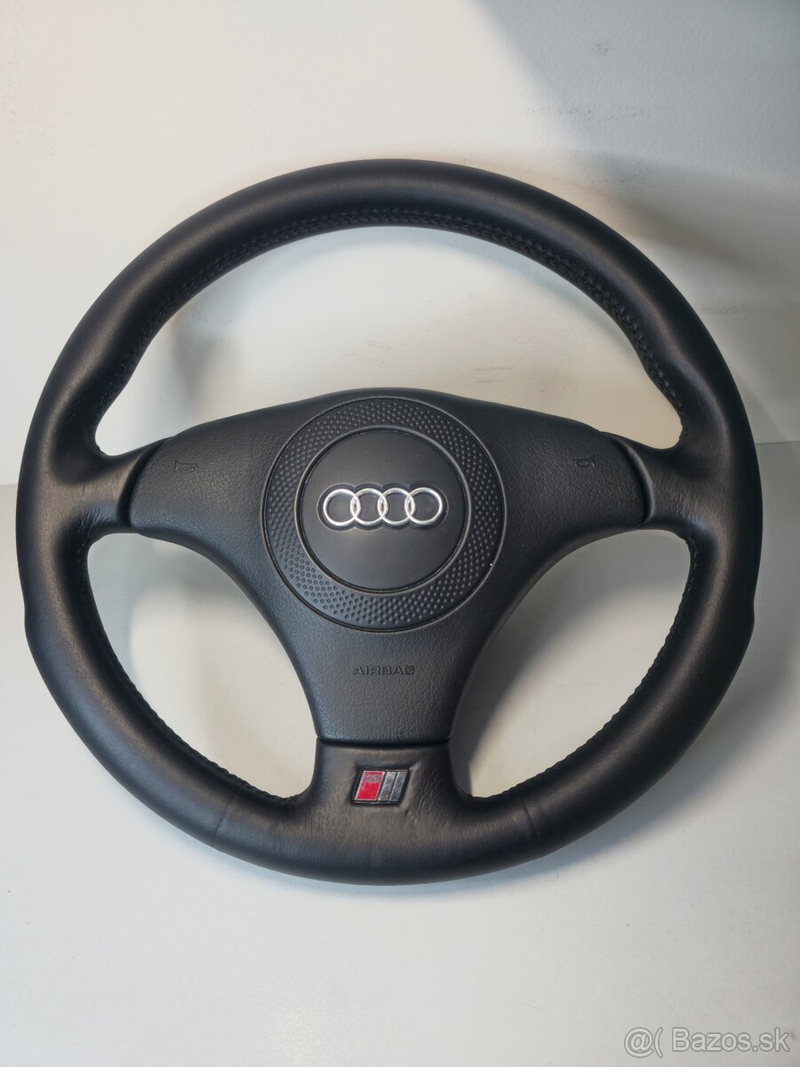 Trojramenný kožený volant Audi SPORT - 2