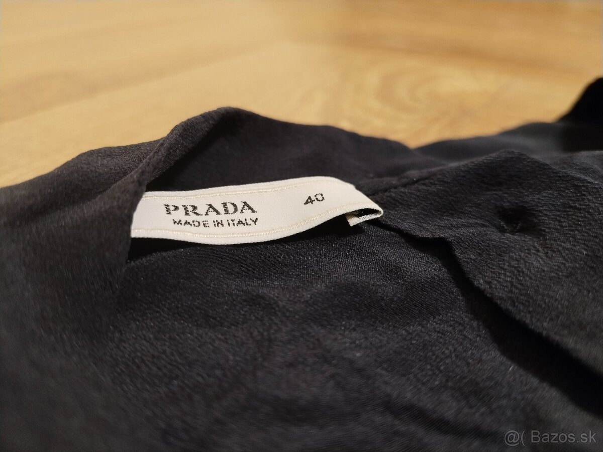 Originál hodvábna blúzka PRADA - 2