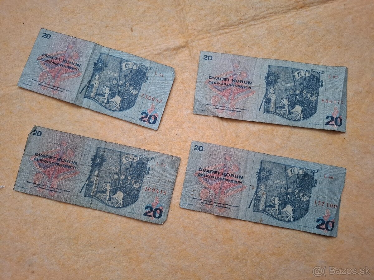 Staré bankovky 4 - 2