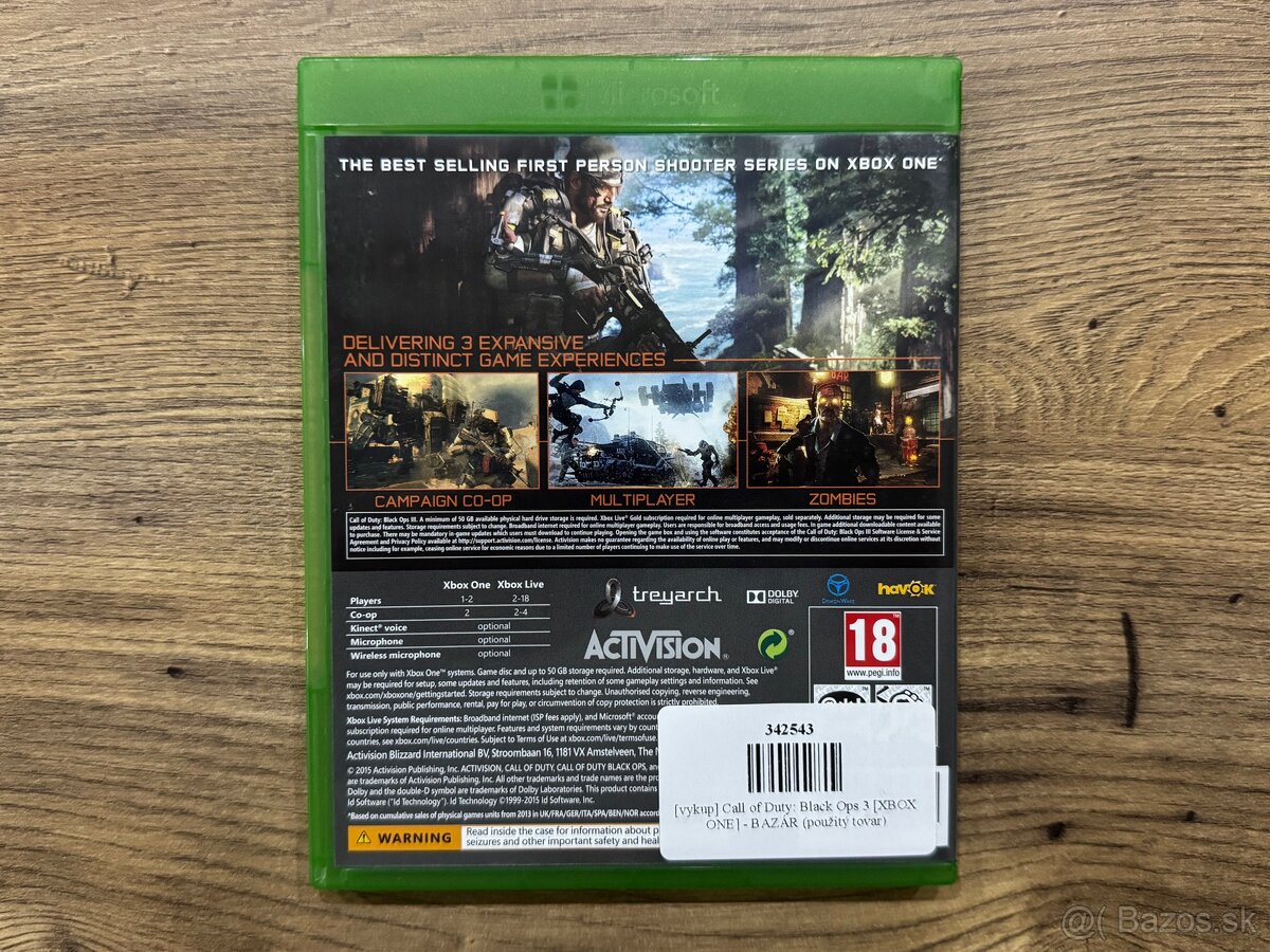 Hra Xbox One - Call of Duty Black Ops 3 - 2