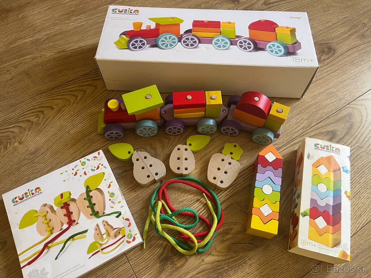 Drevené hračky CUBIKA - 2