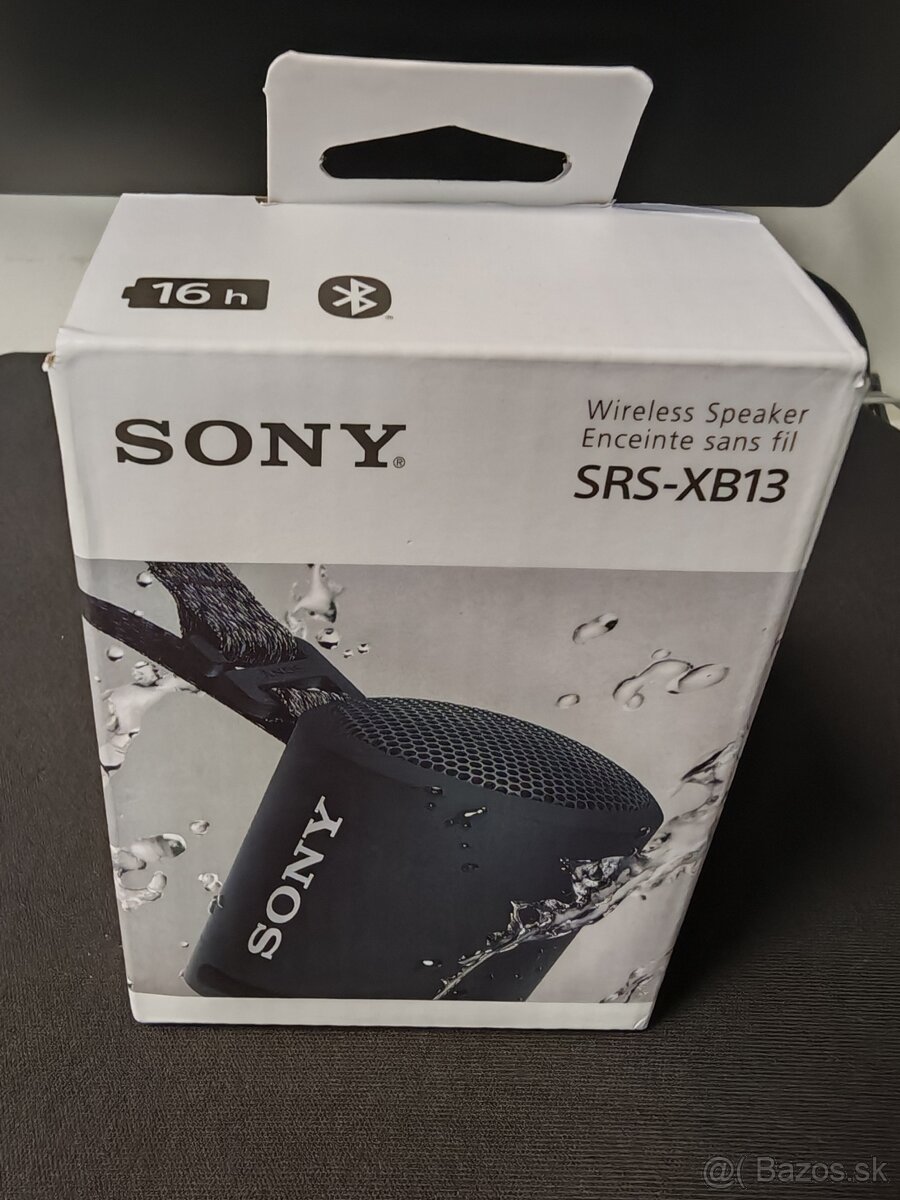 Sony SRS-XB13, čierny - 2