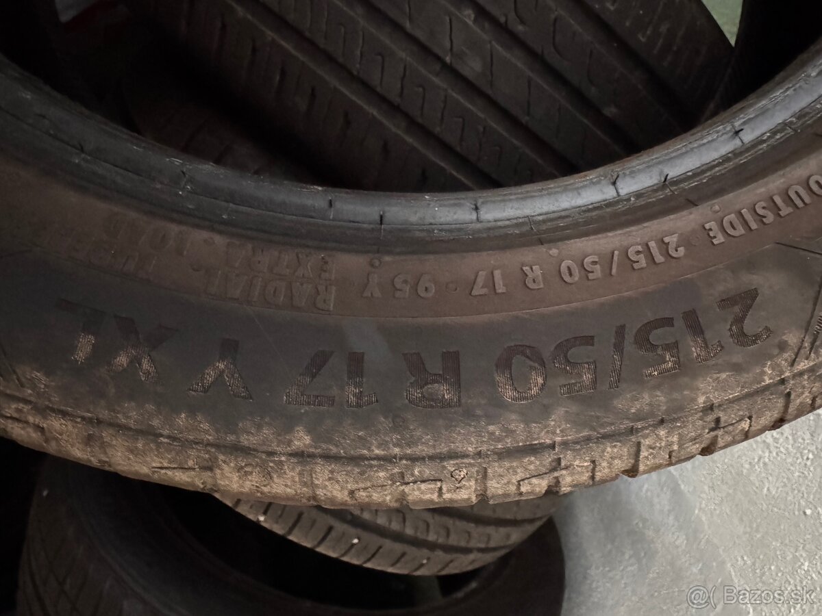 Letne pneu 215/50 r17 - 2