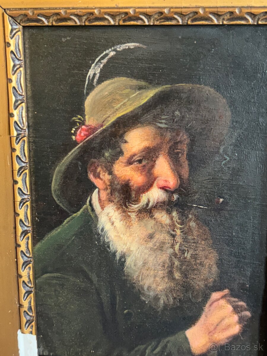 Olejomaľba na doske - 2