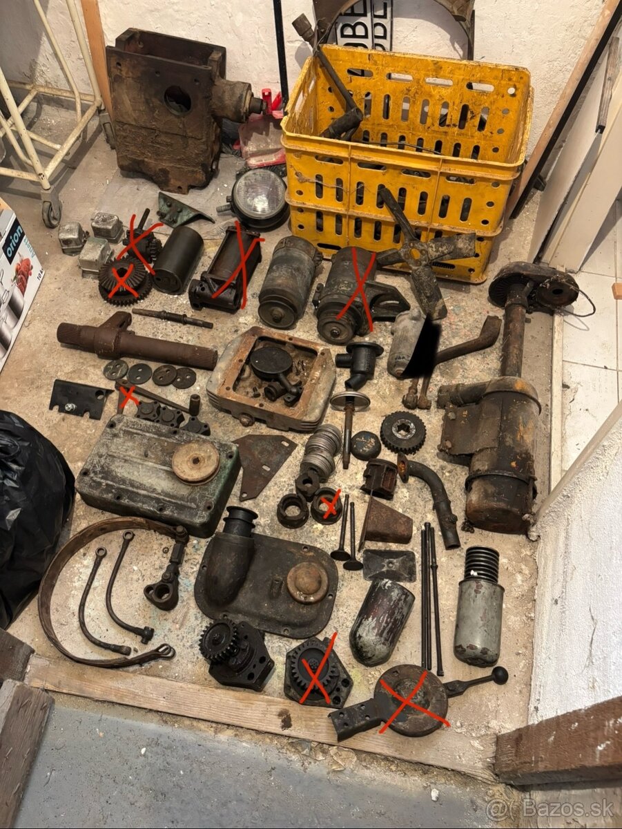 Rozpredam na diely Zetor 25 - 2