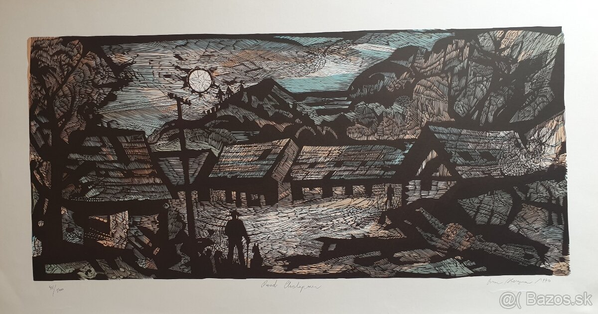 Predám grafiky Ivana Horynu. - 2