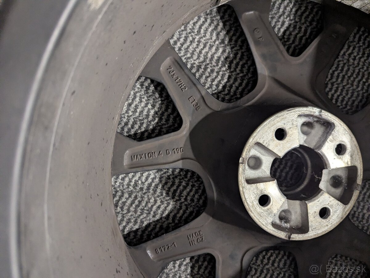 Original Abarth 17 palcové koleso 52015750 - 2