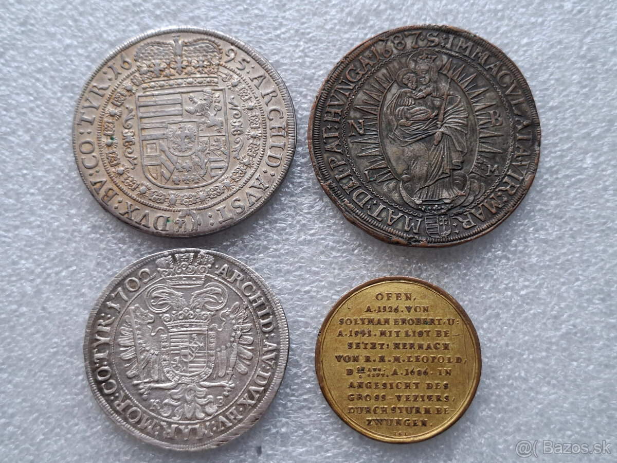 Mince Leopold I. Habsburgsky 1658 – 1705 - 2