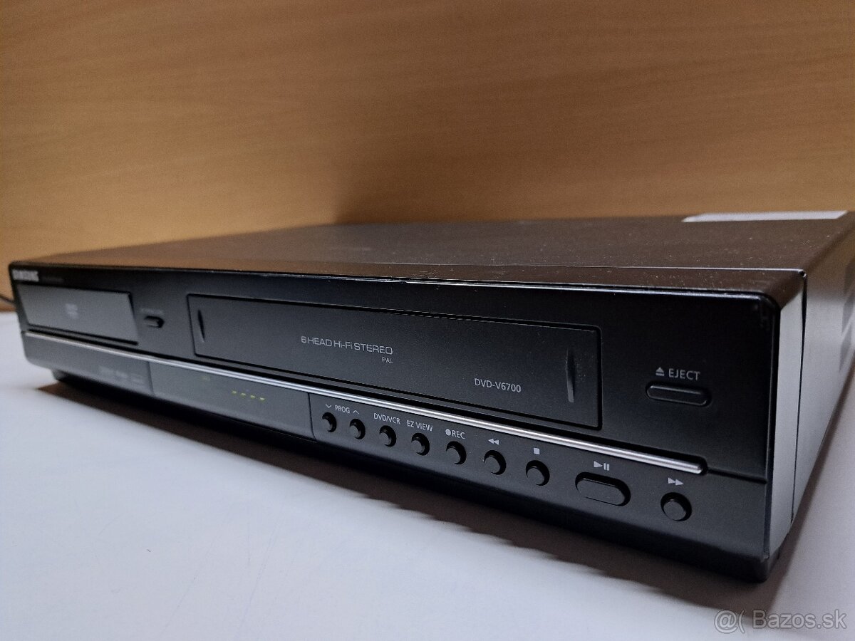 6-Hlavový VHS+DVD COMBO SAMSUNG DVD-V6700 - 2