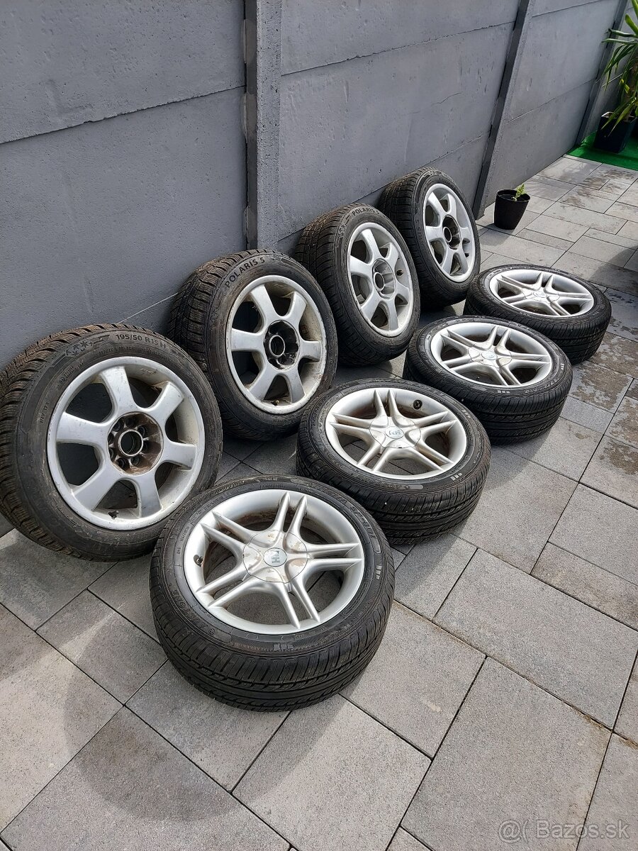 195/50R15 disky 4x100 Renault - 2