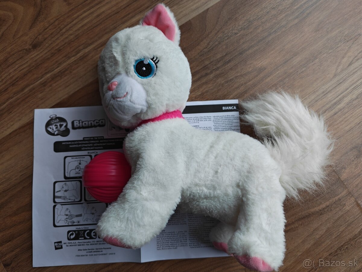 Plyšová mačka Bianca - 2