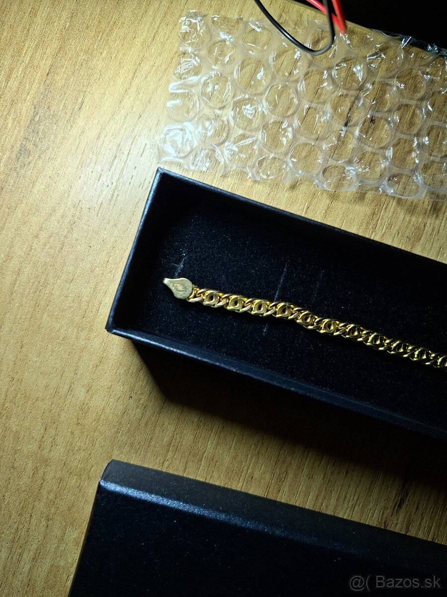 14k náramok 20 cm - 2
