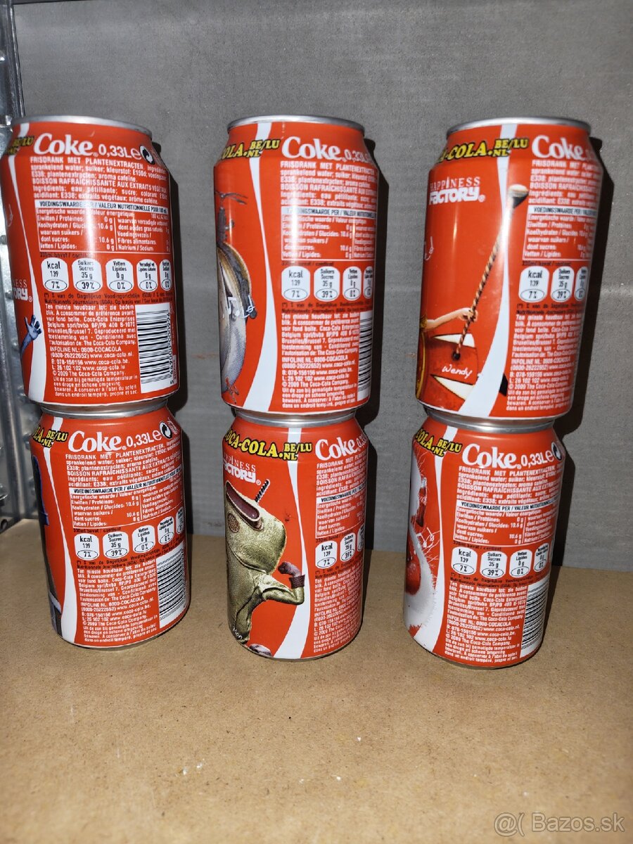Coca cola plechovky - 2