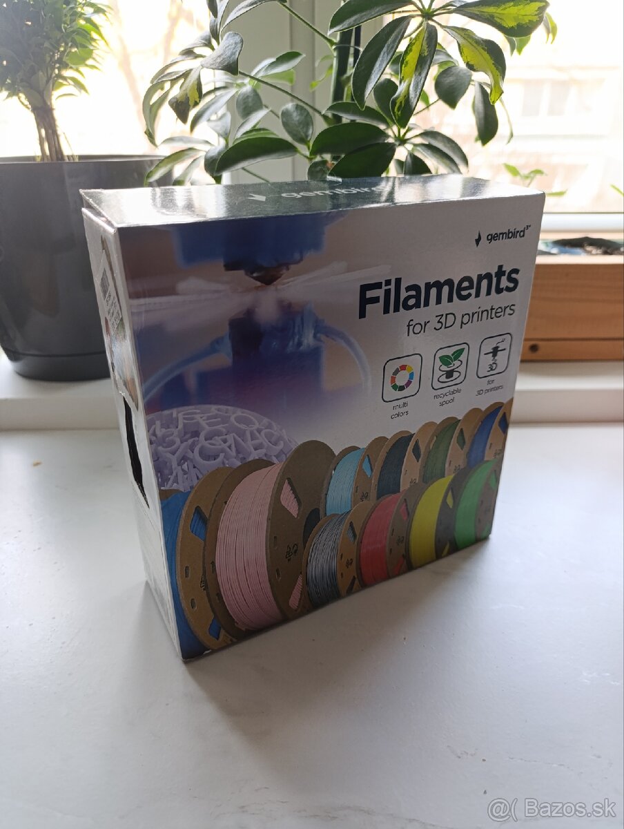Filament PETG čierny do 3D tlačiarne 1kg - 2