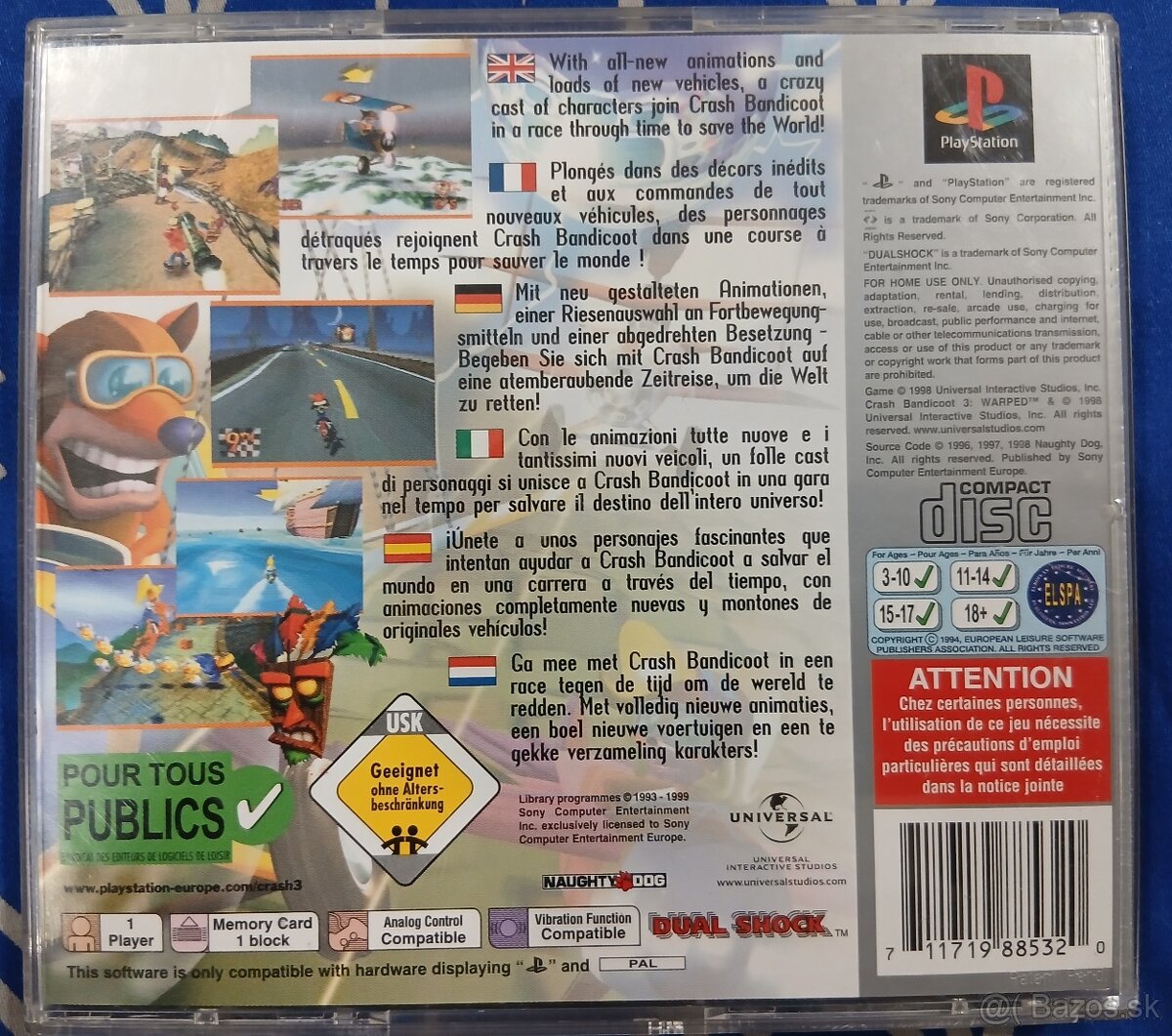 Crash Bandicoot 3 (PS1) - 2