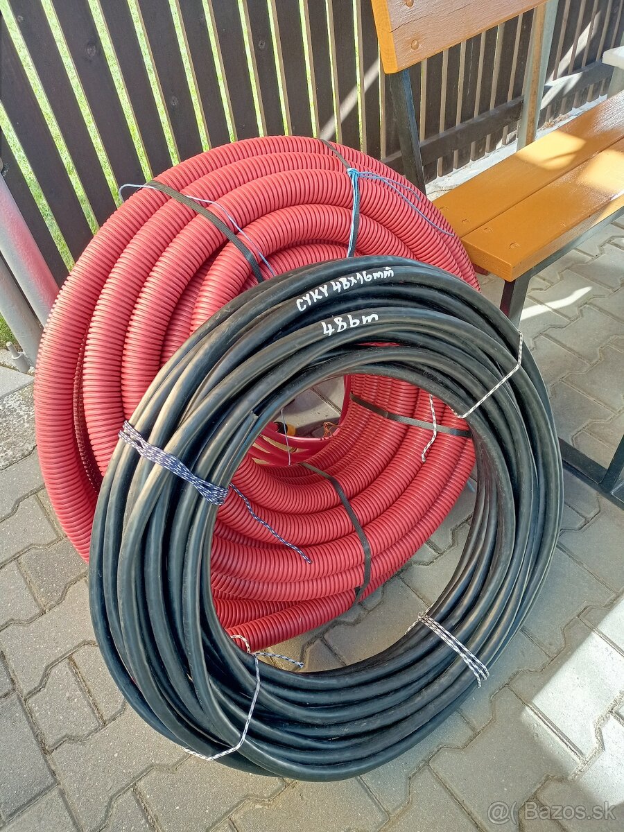 Predám elektrický kábel CYKY 4Bx16mm2 - 2