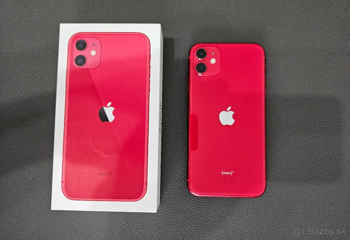 Predám iphone 11 64gb red - 2