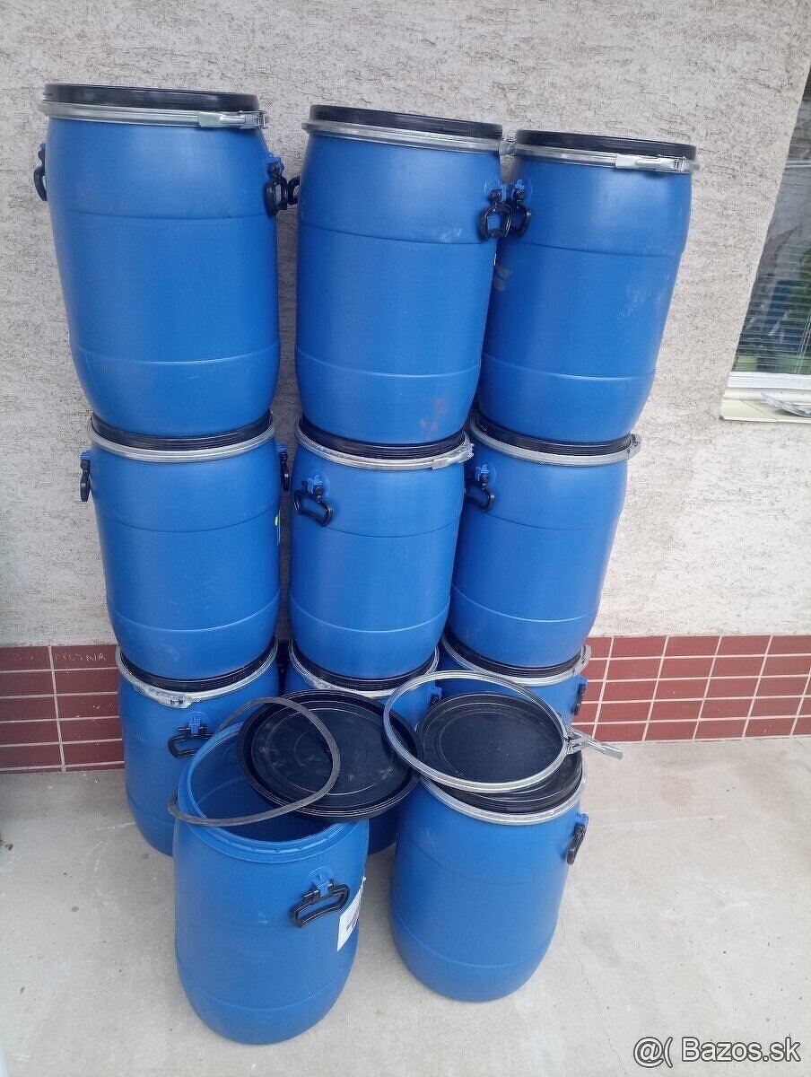 plastové súdky 60 litrové - 2