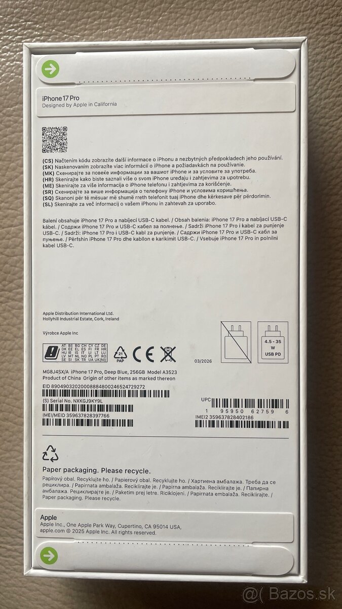 iPhone 17 Pro 256 GB Deep Blue - 2