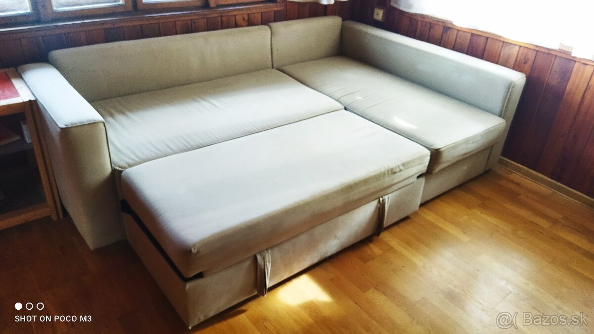 Rohovú rozkladacia sedačka - 2