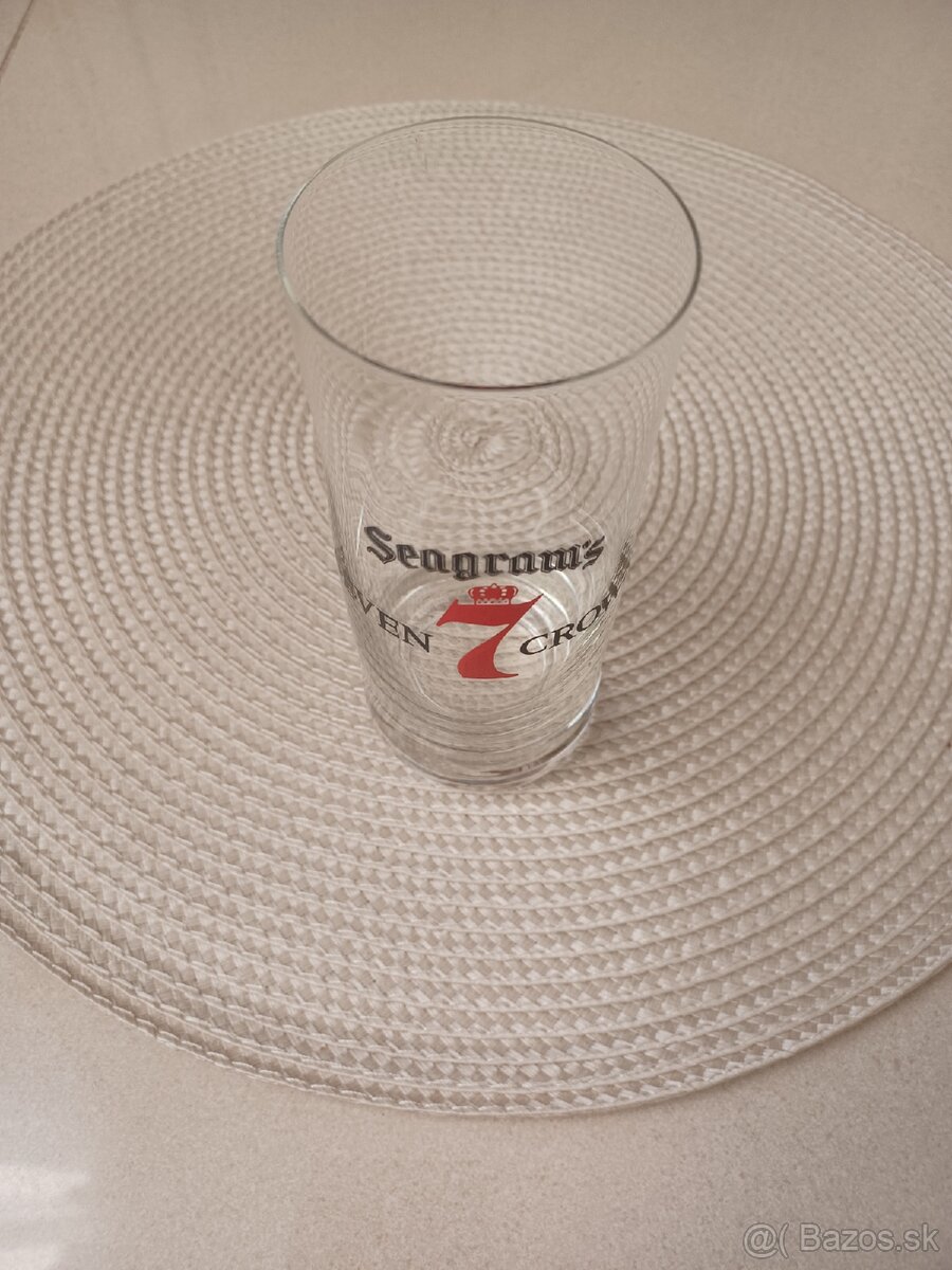 Vysoké poháre Seagram's Seven Crown - 2