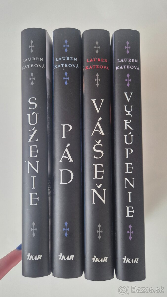 Kolekcia kníh Pád, Súženie, Vášeň a Vykúpenie od Lauren Kate - 2