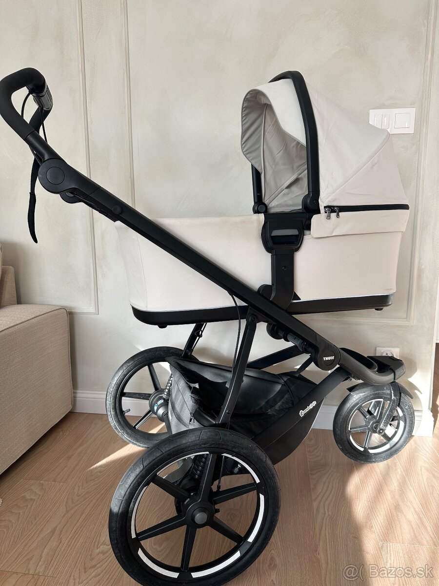 Thule Urban Glide 3 nutria green + bezova vanicka - 2