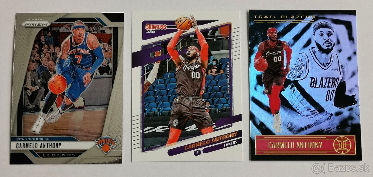 Kartičky NBA - Carmelo Anthony (12 kariet) - 2