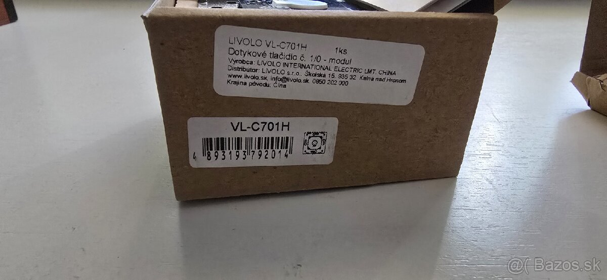 Dotykový vypínač Livolo - 2
