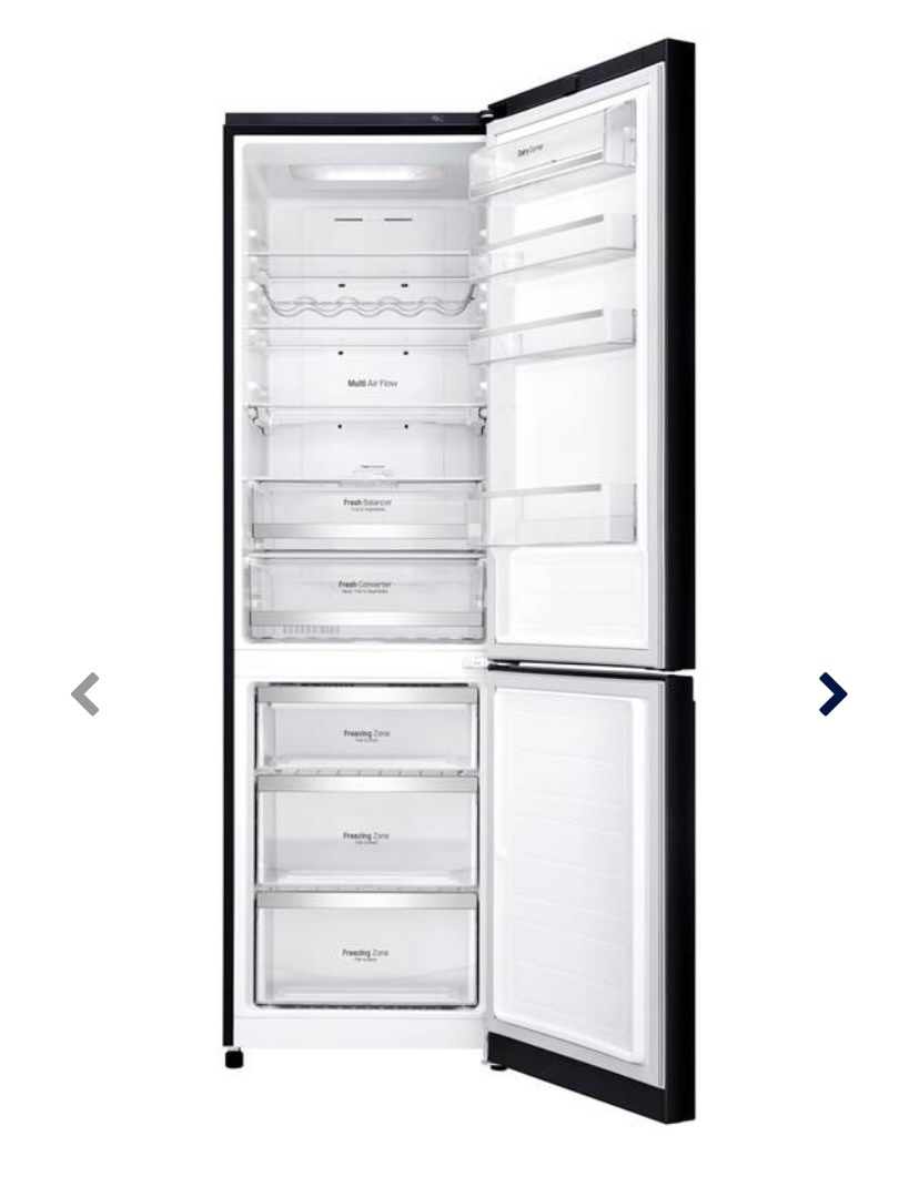 Kombinovaná lednická značky LG - 2