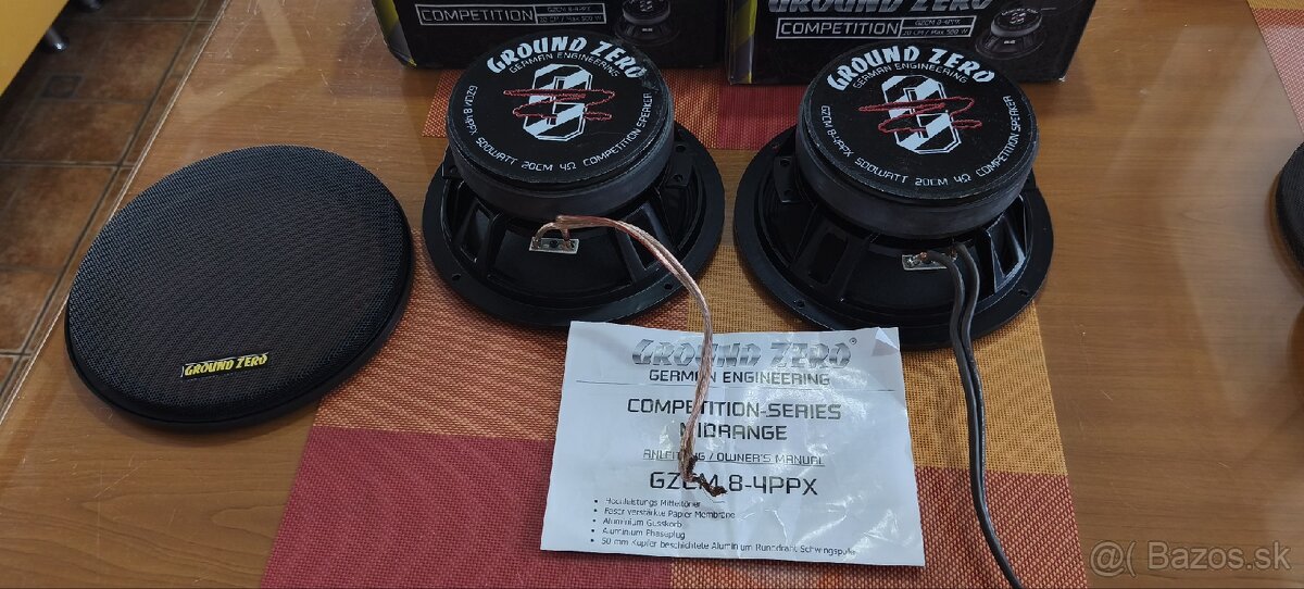 Ground zero GZCM 8-4 PPX - 2