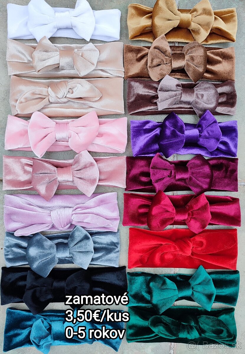 Čelenky, podkolienky, spony do vlaskov - 2