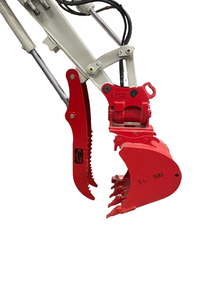 Hydraulický Pridržiavač , palec na bager , minibager , Thumb - 2