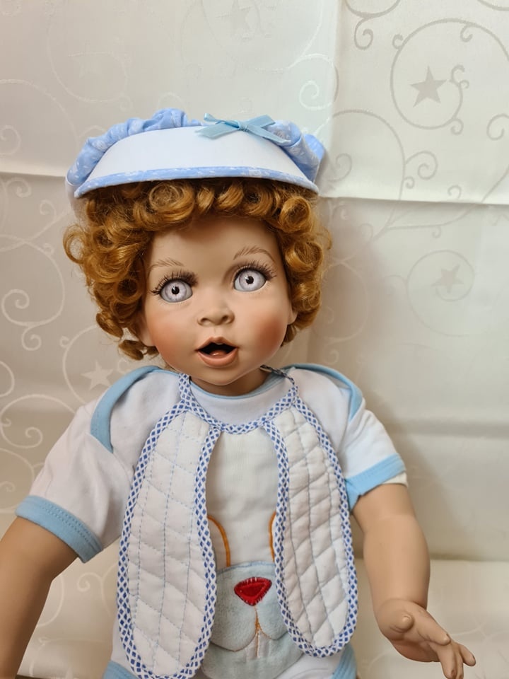 porcelanova babika znacena s certifikatom - 2